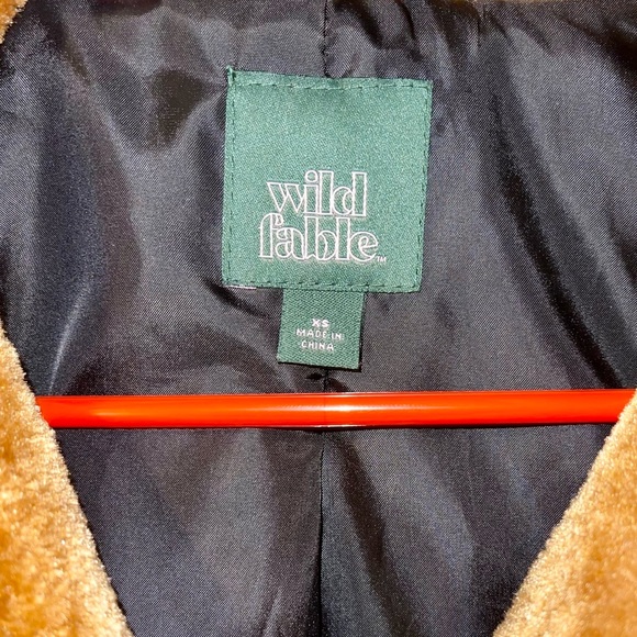 Wild Fable Teddy Coat oversized XS coat EUC Like New - Picture 5 of 5